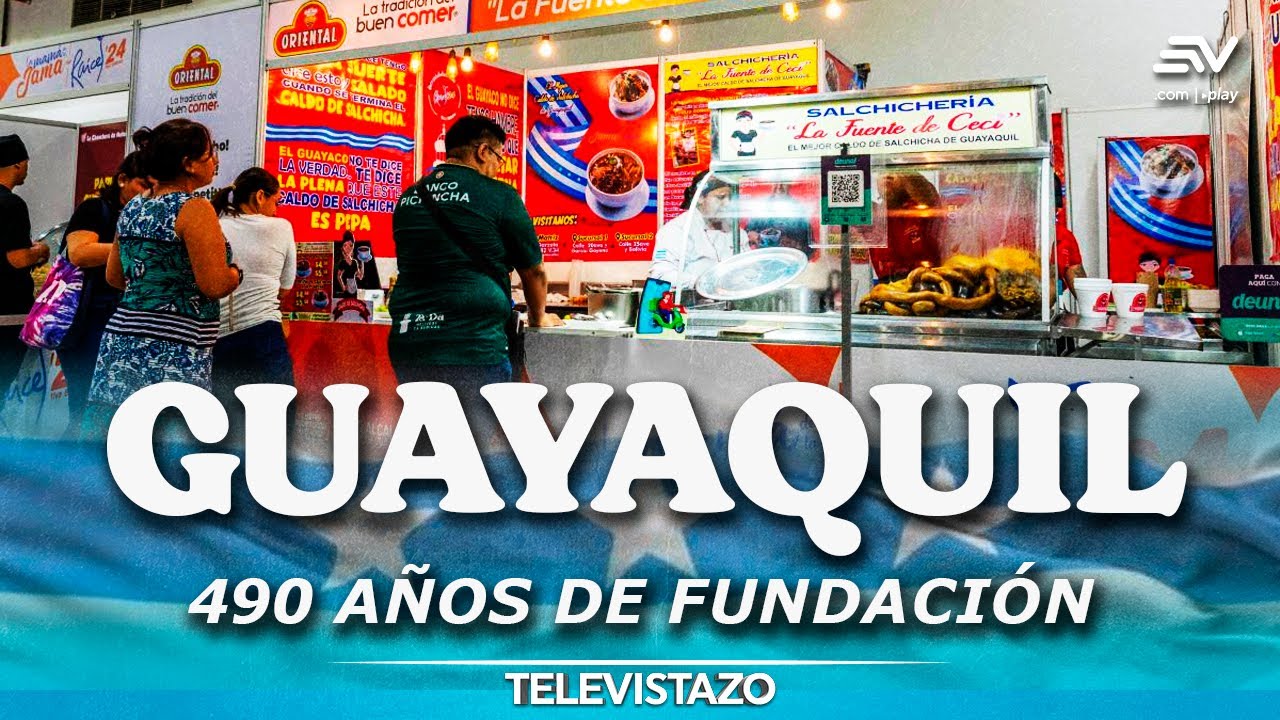 26 huecas gastronómicas de Guayaquil en la Feria Raíces 2025 | Fiestas de Guayaquil | Ecuavisa