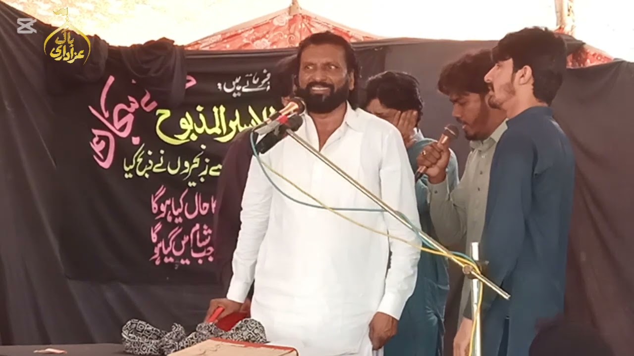  Qaseeda Moula Imam Ali (AS) | Zakir Basheer Hussain Salik | Majlis e Aza Darya Khan Bhakkar