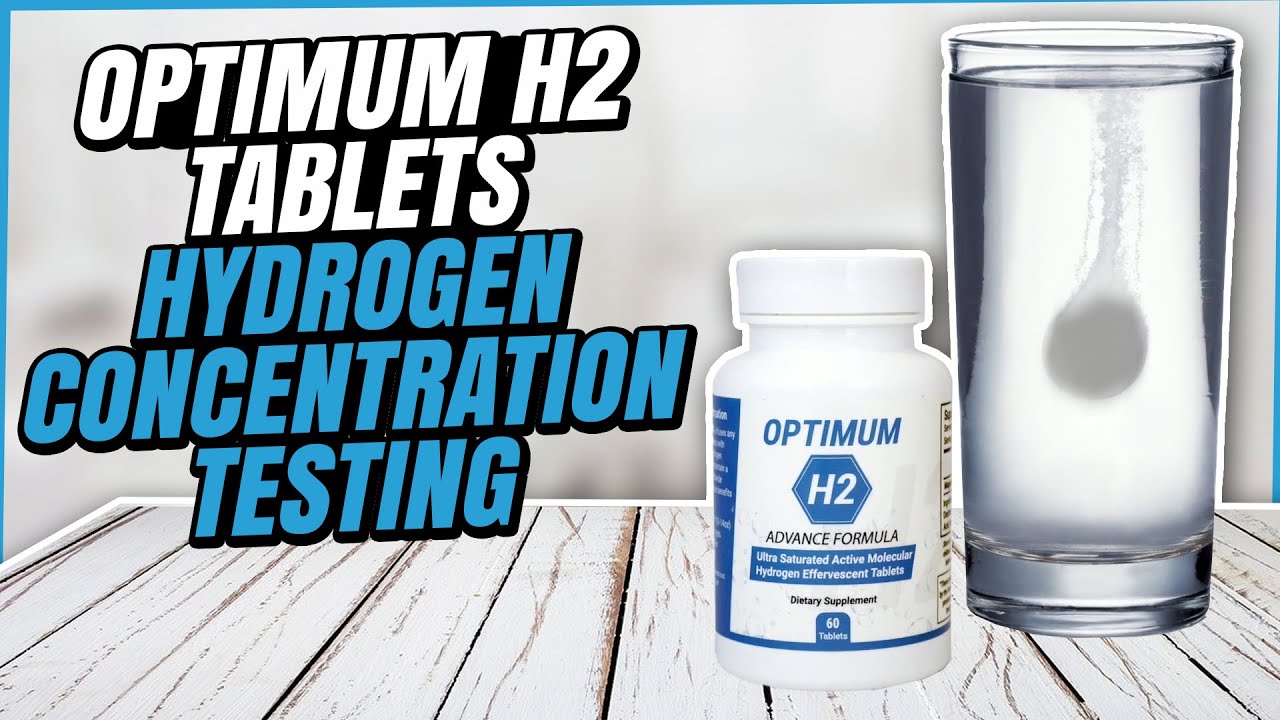 Optimum H2 Hydrogen Water Tablets | Molecular Hydrogen Concentration Test | Qlife Hydrogen Solutions