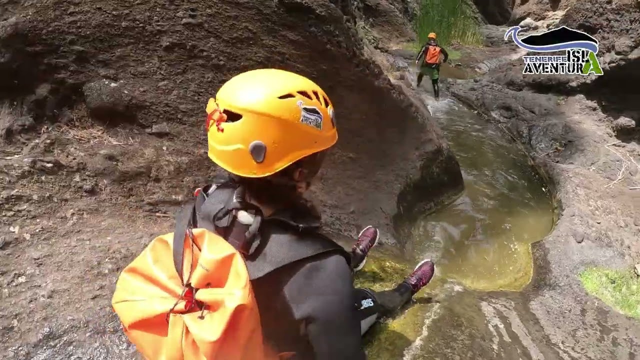 Descenso barranco Carrizales con Islaventura Tenerife junio 2023