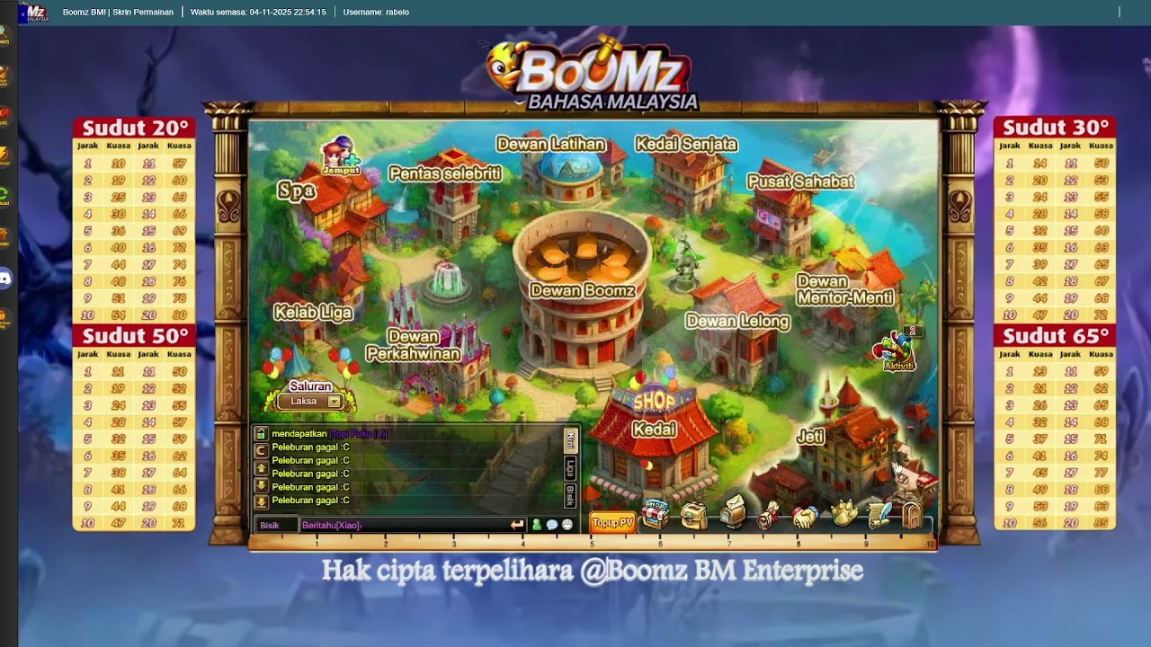 BOOMZ BM, PERCUBAAN UTK LEBUR SAYAP BIDADARI II DAN PERISAI BAROV!!!