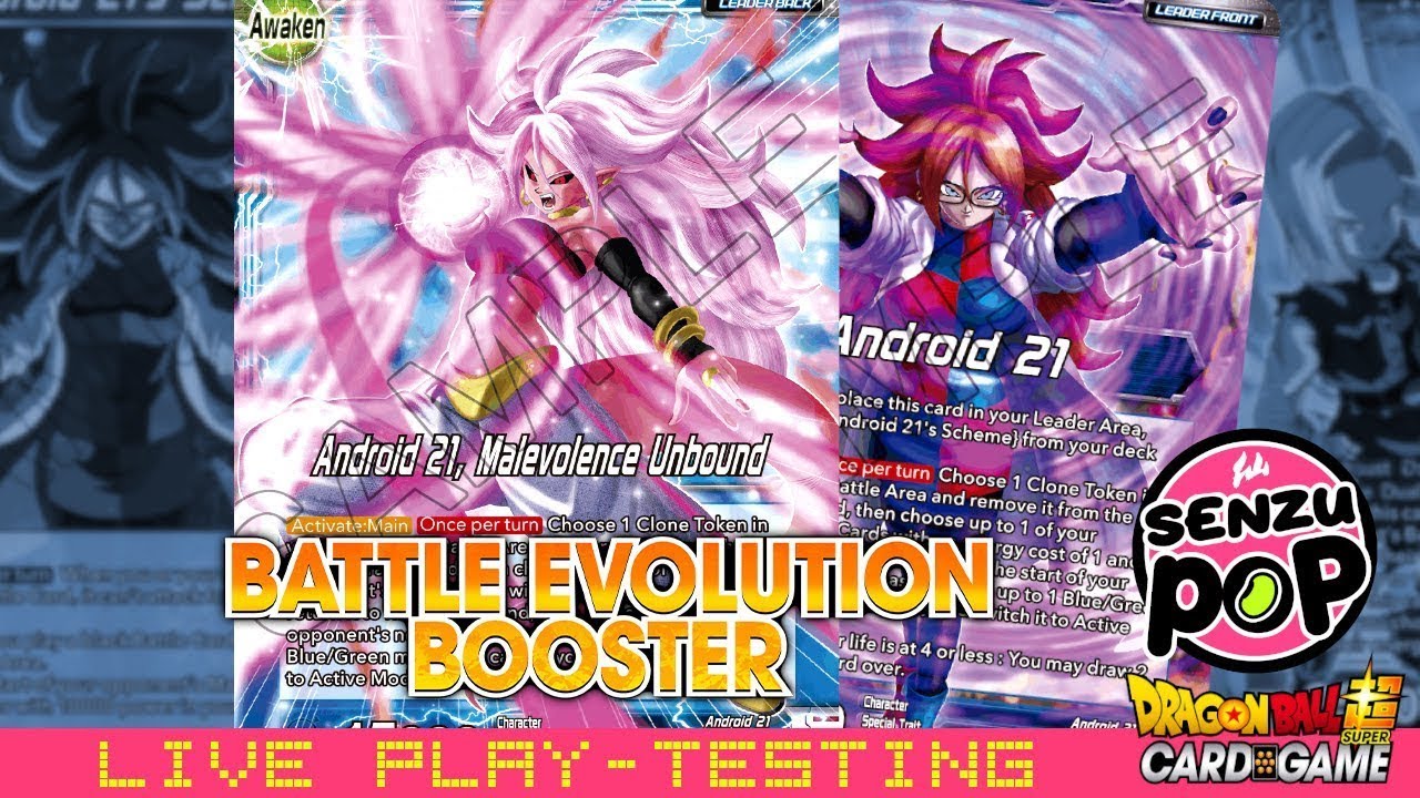 REUPLOAD - Live Play-testing - Android 21 Battle Evolution Upgrade