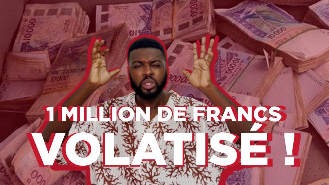1 MILLION DE FRANCS VOLATILISÉ.