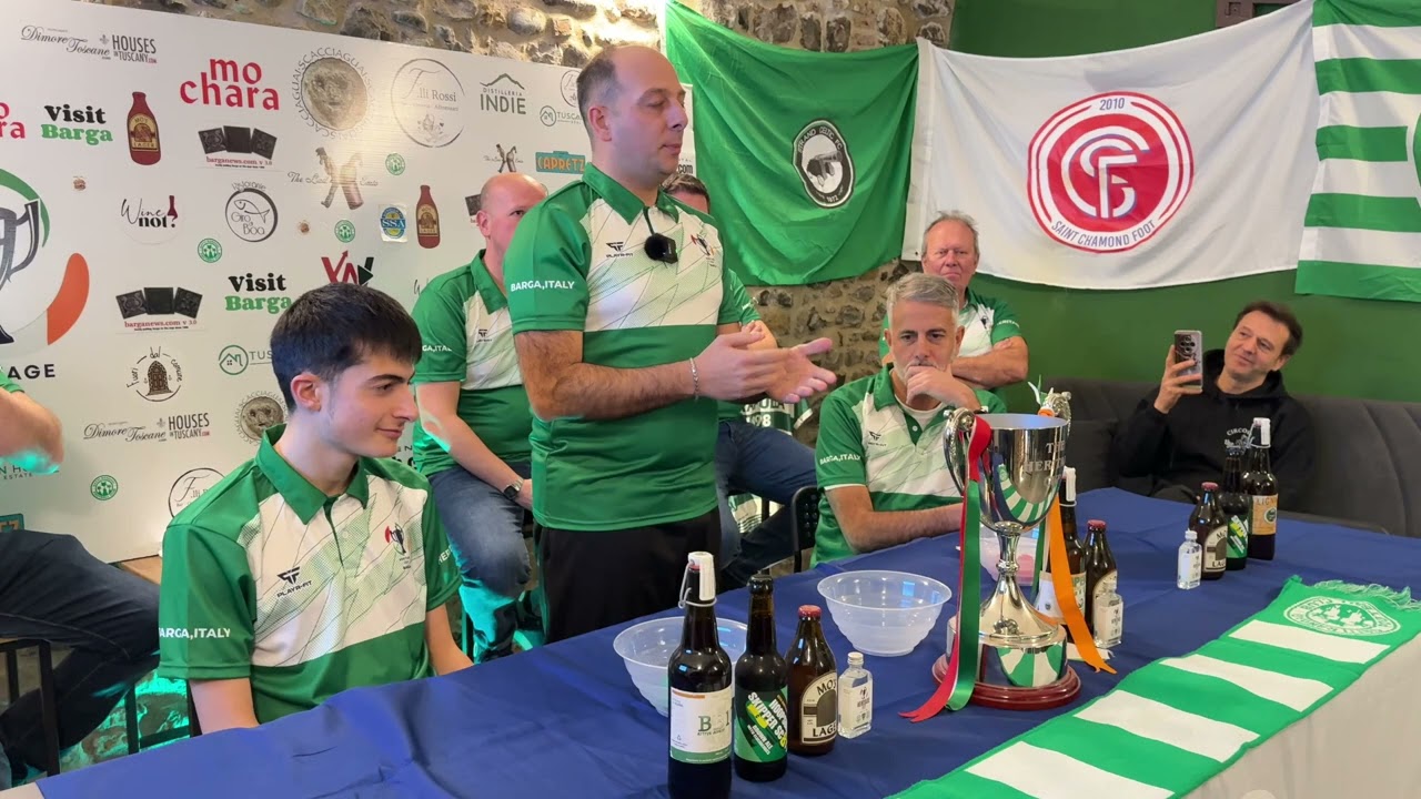 Draw for the teams   Heritage Cup 2026 in BARGA ITALY