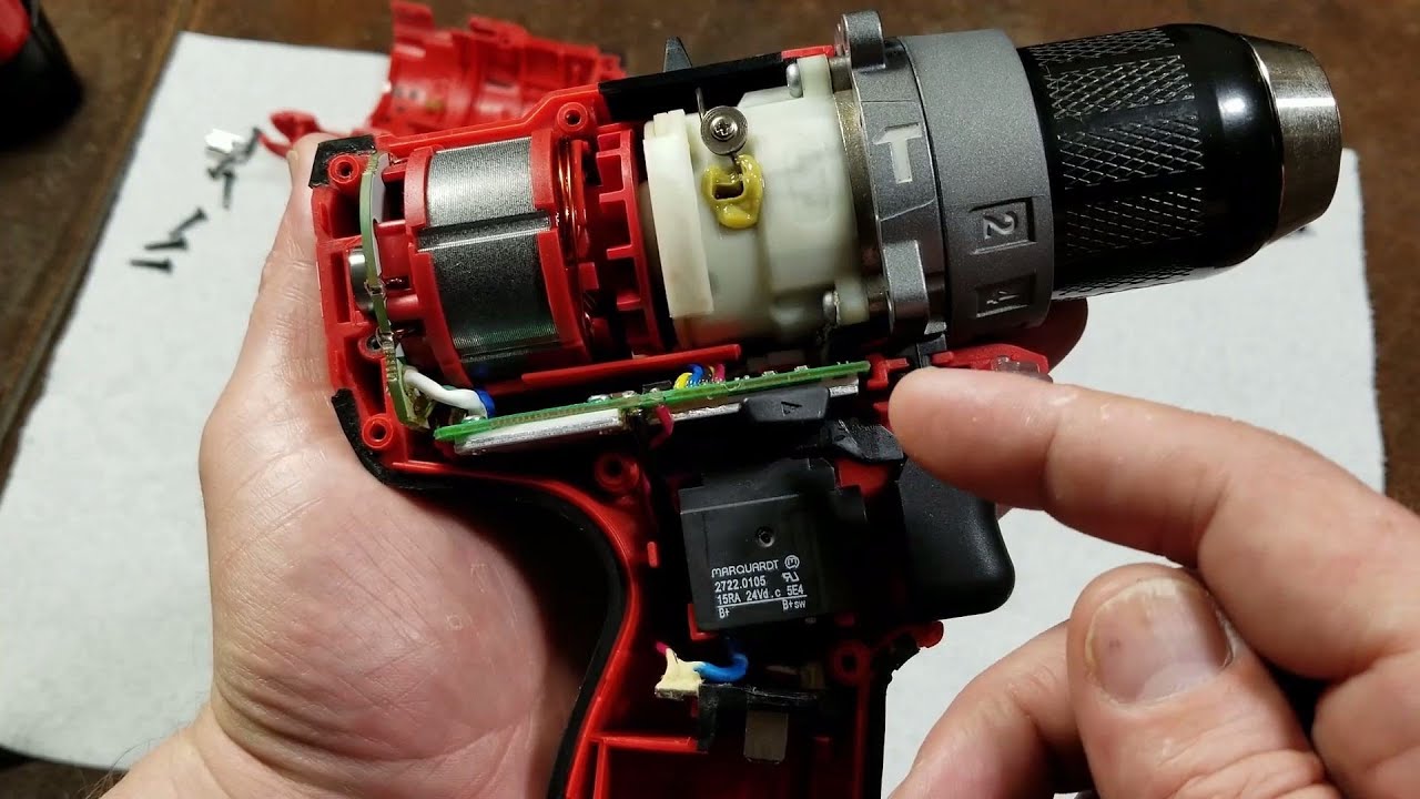 TearDown: Milwaukee M12 2nd Gen Hammer Drill