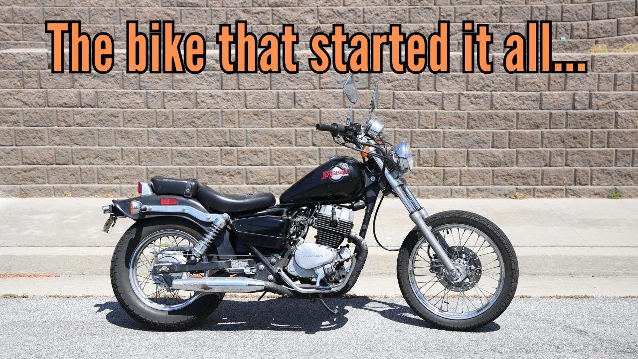Сборка Honda Rebel 250 Bobber 2001 года, часть 1