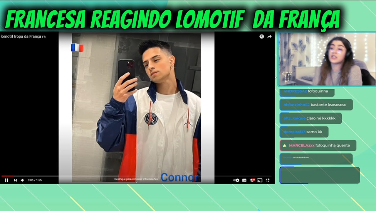 FRANCESA REAGINDO LOMOTIF DA FRANÇA
