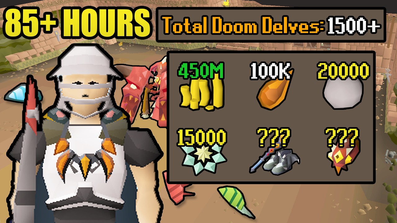 85+ часов Doom of Mokhaiotl | Заполнение коллекции UIM (#79) [OSRS]