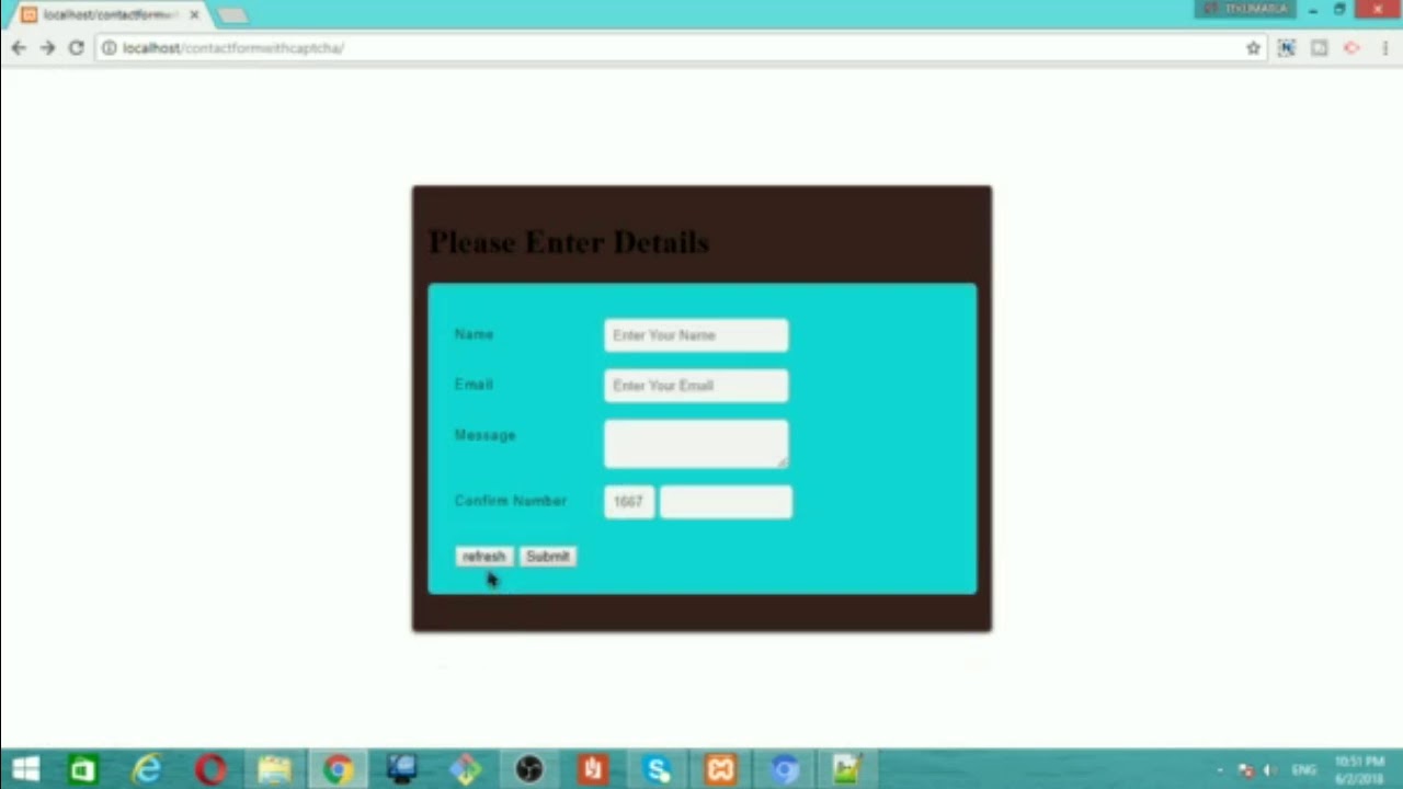 php captcha|own captcha integration|captcha basics in php|captcha validation|php captcha