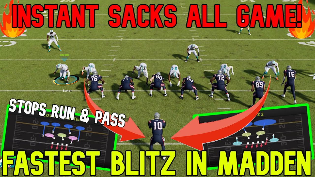 🔥INSTANT SACKS🔥! Best Blitz & Base Defense in Madden NFL 22! STOPS RUN & PASS! Defense Tips & Tricks