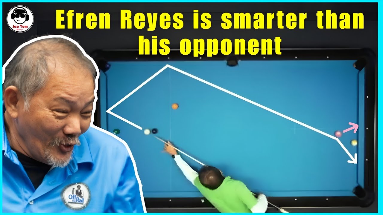The Magician Efren Reyes Incredible Safety Shots