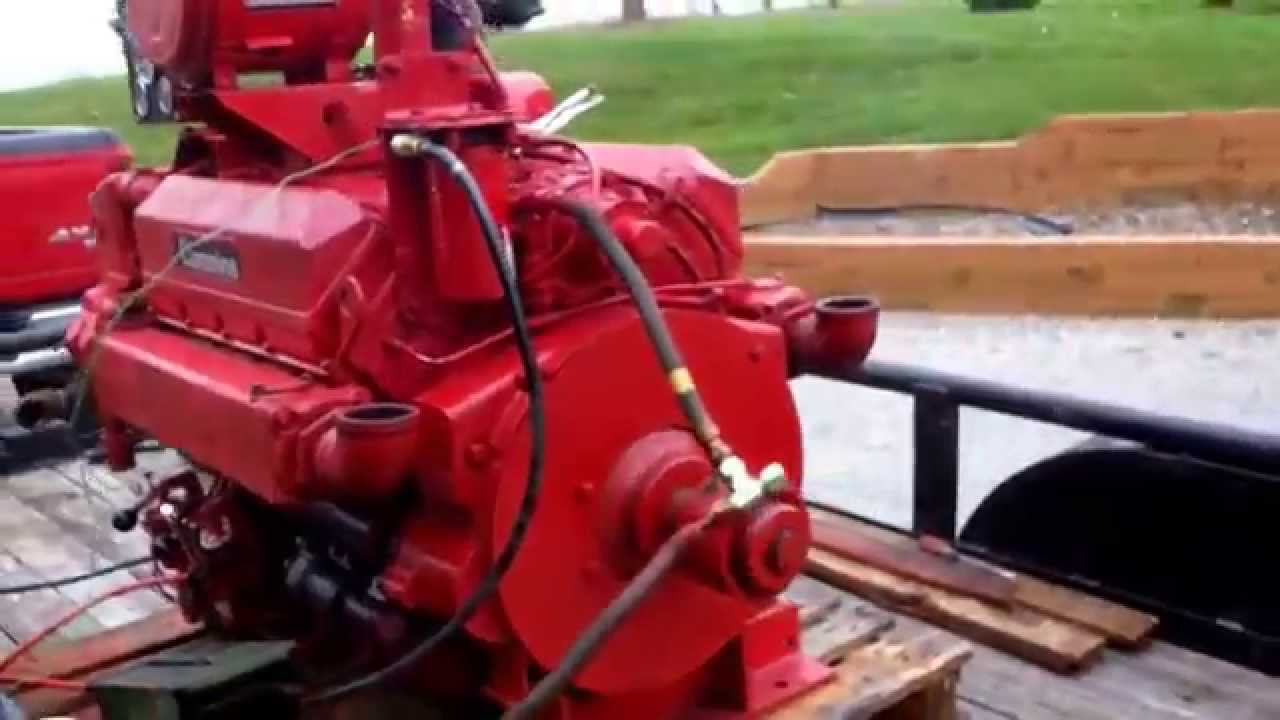 Cummins V8 8.3l Diesel Engine Model V504 w/104 hours for Marine or Stationary Industrial Use