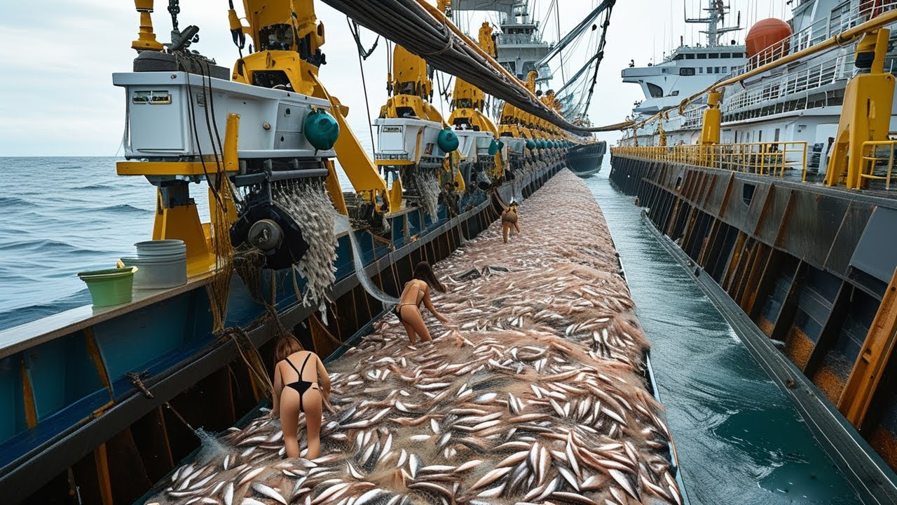 How American Overfishing Is Depleting Our Oceans - Giant Bottom Trawls