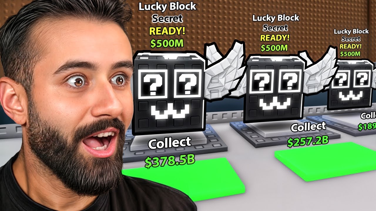 Ανοίγω ADMIN Lucky Block στο Steal A Brainrot