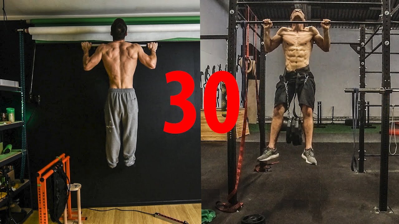 BNT 334 Moje 30 podciągnięć na drążku (trening raport 2019)