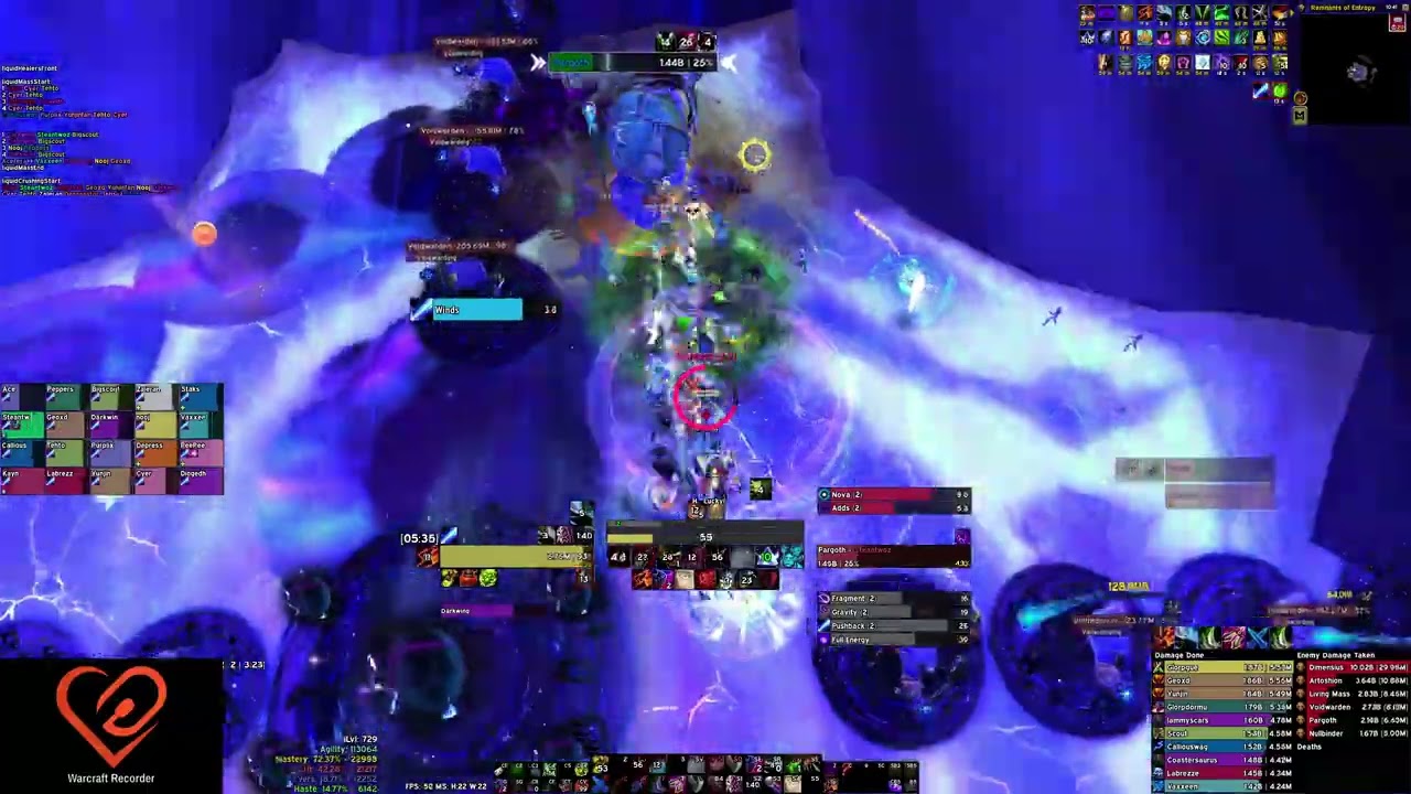 just bricked vs Dimensius [Mythic] - Assassination Rogue POV