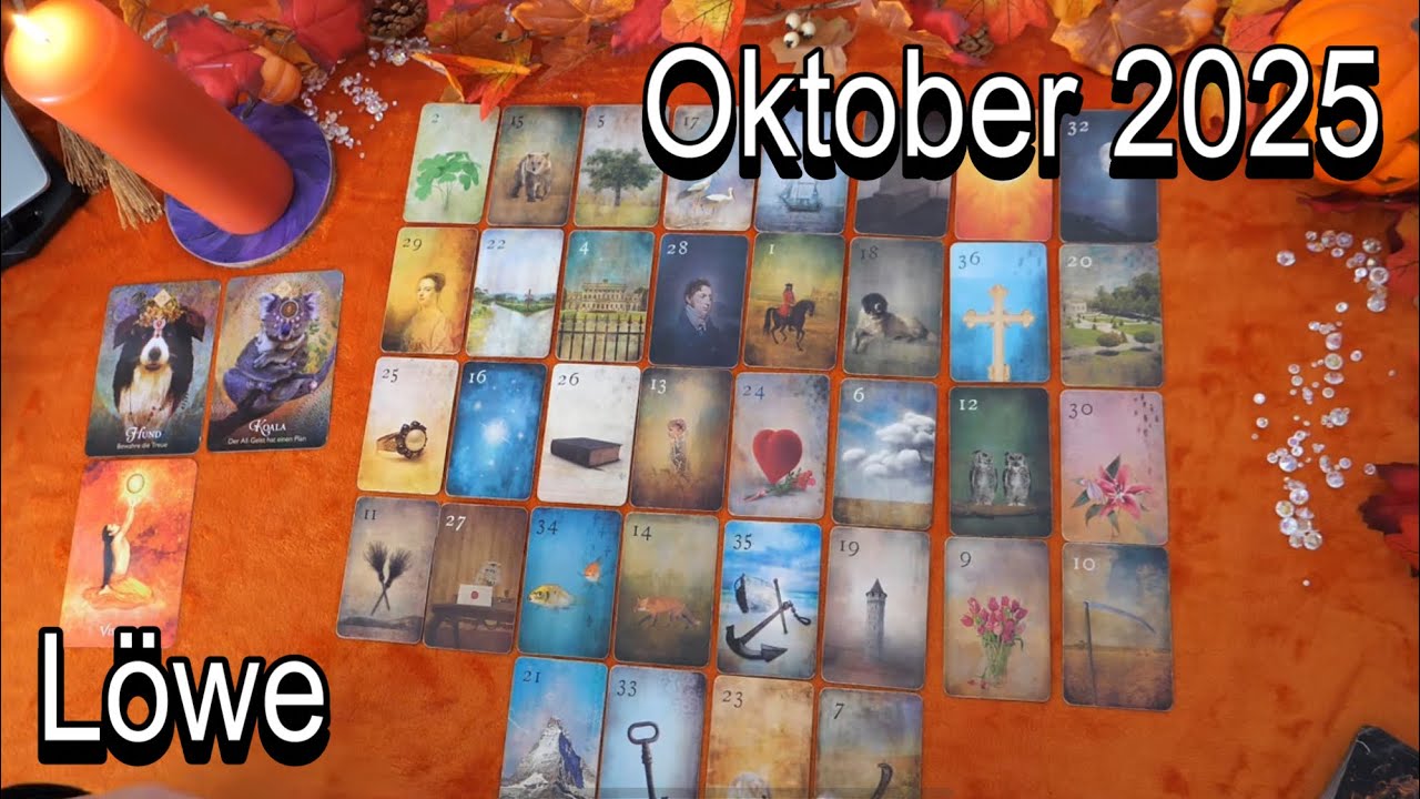 Löwe  |Oktober 2025 | Visionen Der All Geist hat einen Plan.