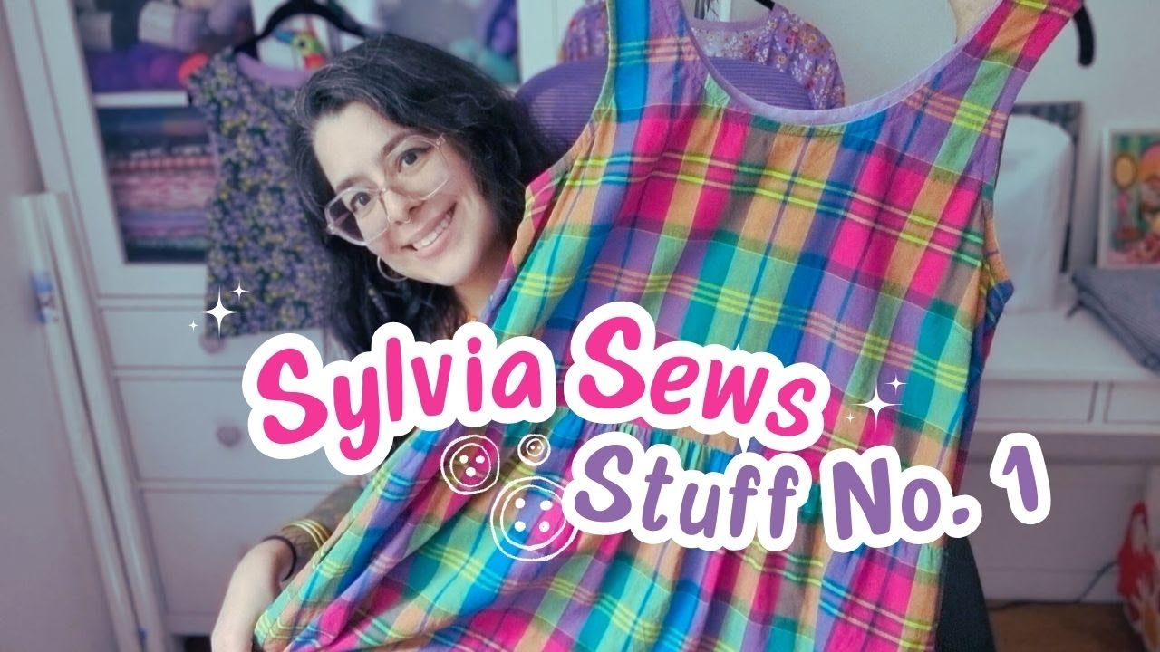 Sylvia Sews Stuff No. 1 - Hysope Top, Bardon Dress, Myosotis Dress, fabric stash & shopping in Paris