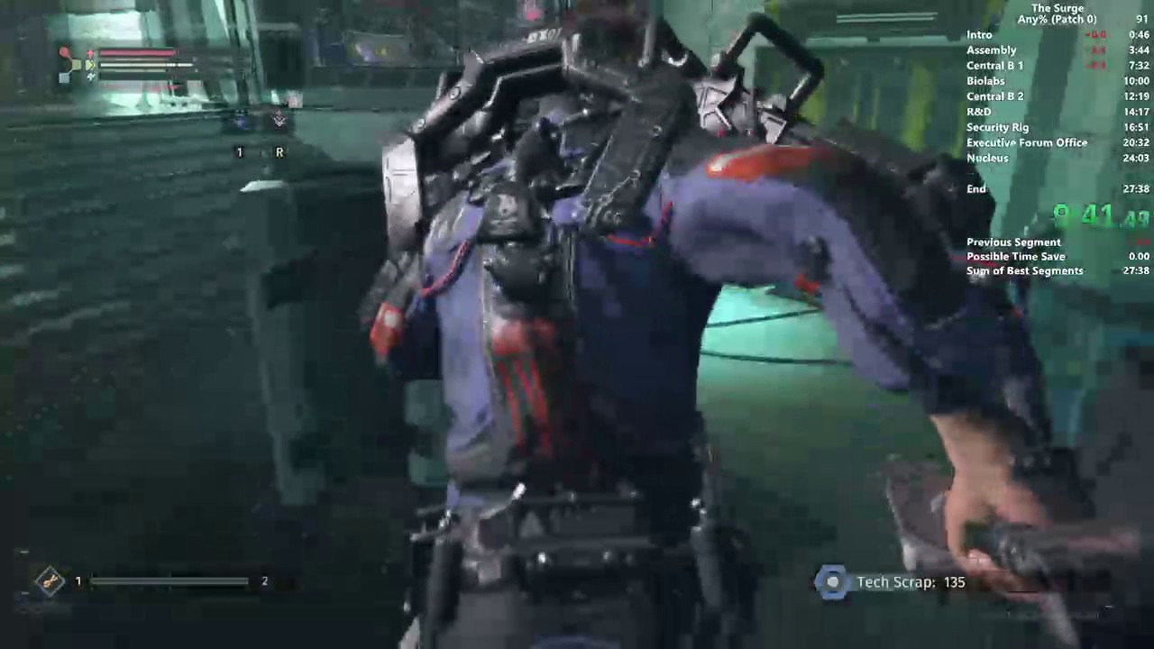 The Surge Any% Speedrun 28:13