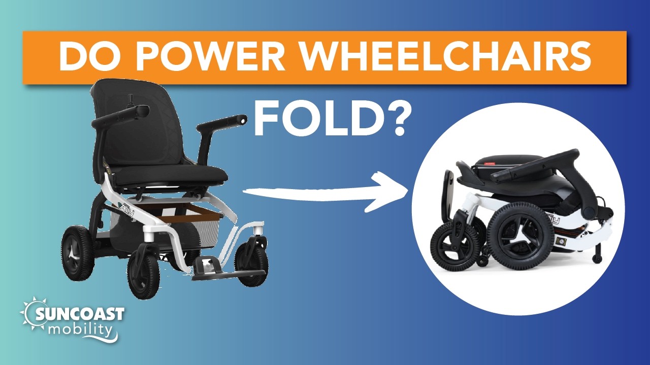 Do Electric Wheelchairs Fold Up? | Folding Power Chairs, Features & Buying Tips