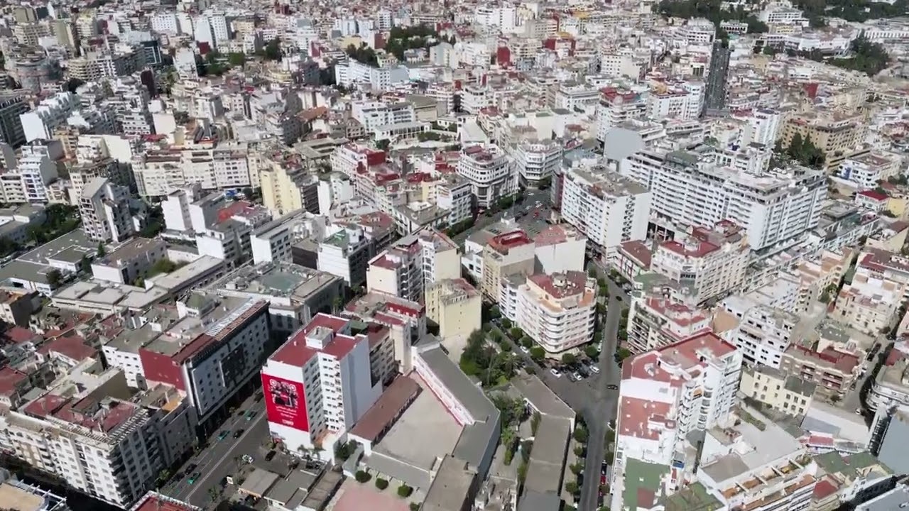 Tangier, Morocco - 4K Drone footage - DJI MINI 3 Pro - 30FPS HDR