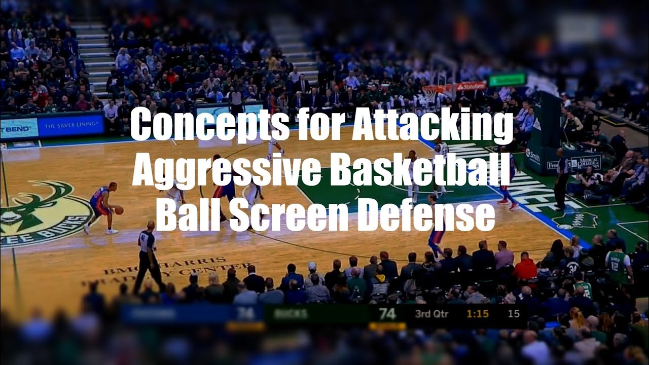 Concepts for Attacking Aggressive Basketball Ball Screen Defense