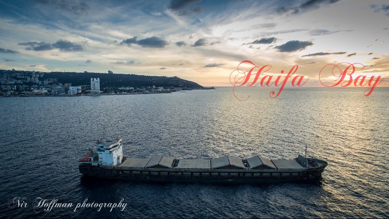 Haifa Bay Aerial video