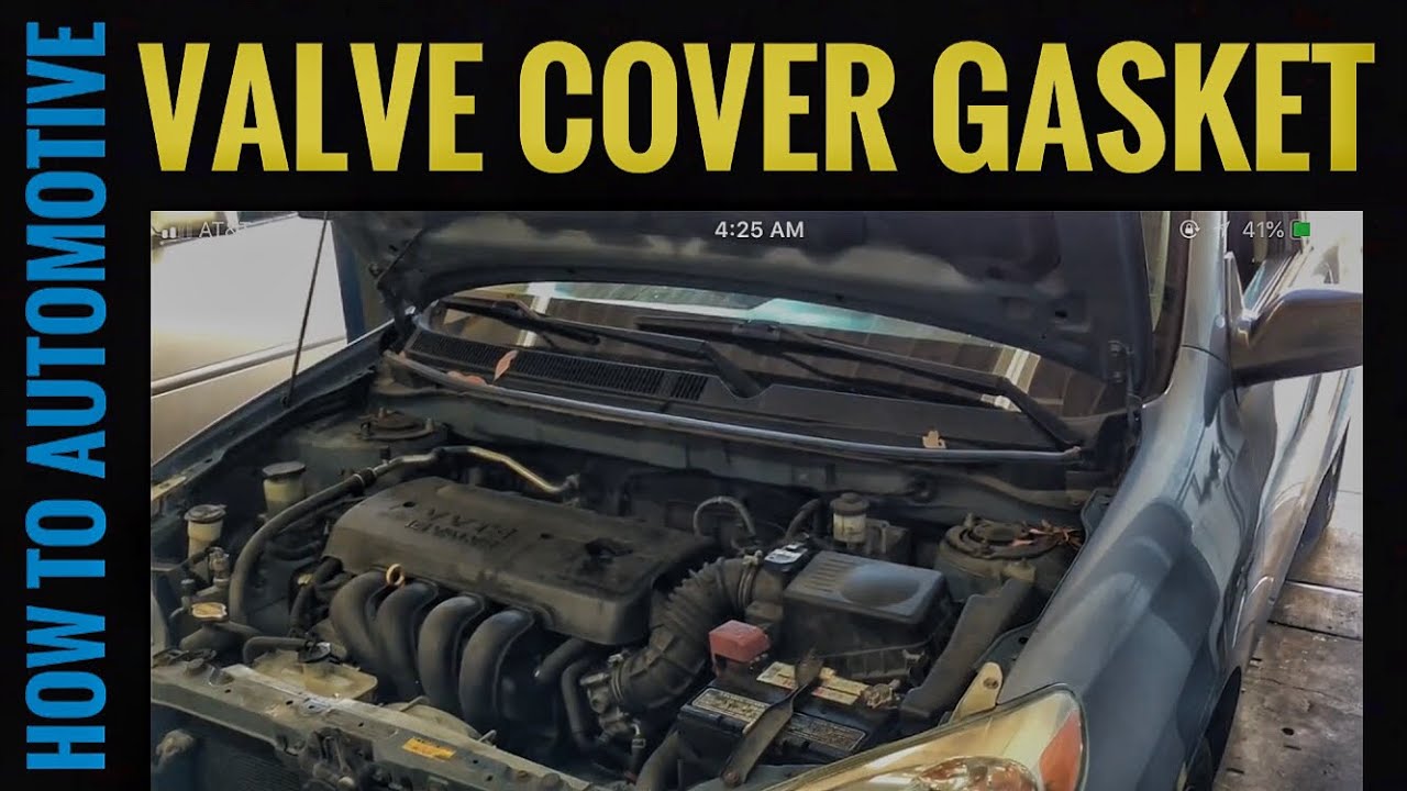 How to Replace Valve Cover Gaskets on a 2006 Toyota Matrix