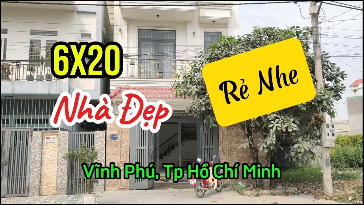 BÁN NHÀ ĐẸP KHU DÂN CƯ VĨNH PHÚ 2, PHƯỜNG LÁI THIÊU, TP  HỒ CHÍ MINH