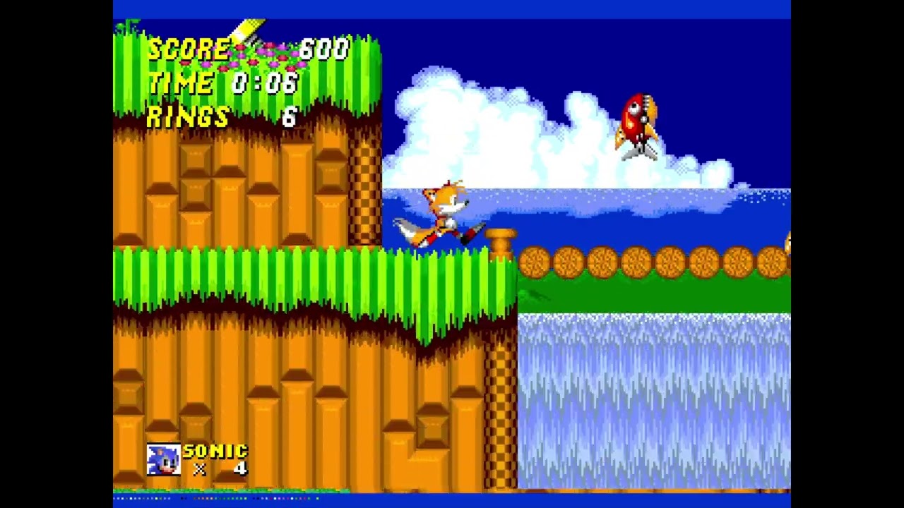Sonic 2 Nick Arcade - Playable Tails