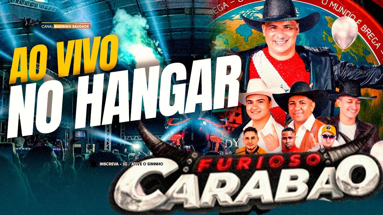 NOVO CARABAO NO HANGAR I ANIVERSÁRIO DO DJ TOM MÁXIMO 2026 I CARABAO HANGAR 2026 I JURANDIR AO VIVO