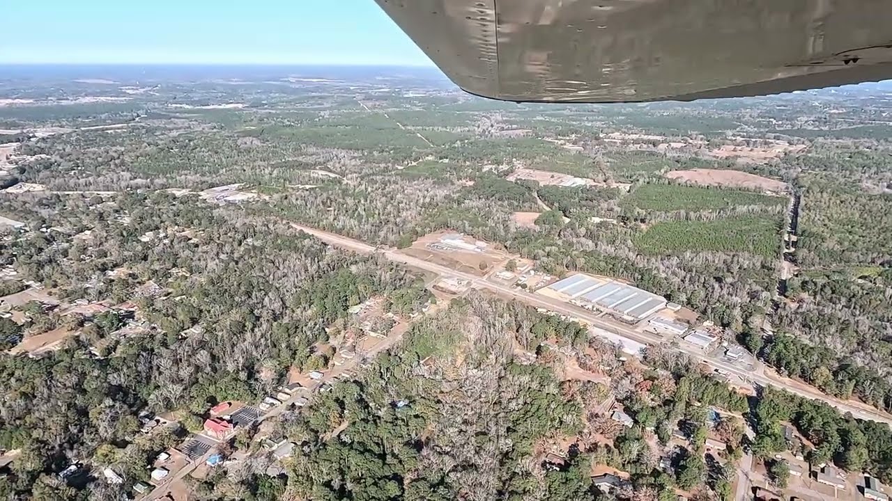 4K ASMR with Relaxing Music - Vintage Cessna 150 Scenic Flight
