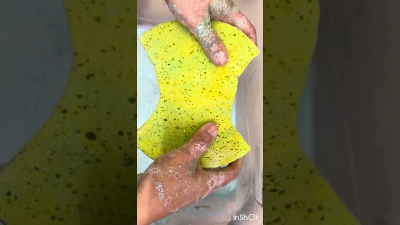 Mezcla para lavar jabón líquido y polvo #asmrsounds #oddlysatisfying 