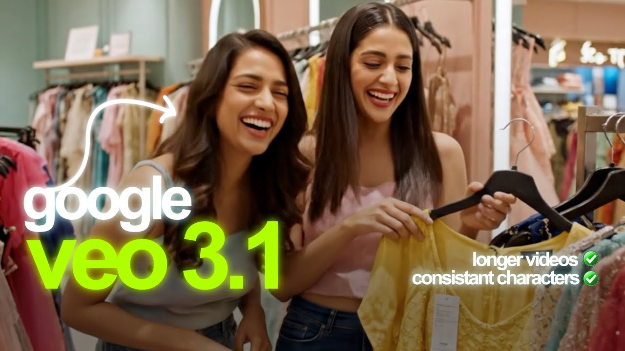 Google Veo 3.1 Tutorial 🚀 Longer AI videos ✅ Consistant Characters,  Add/Remove in AI videos