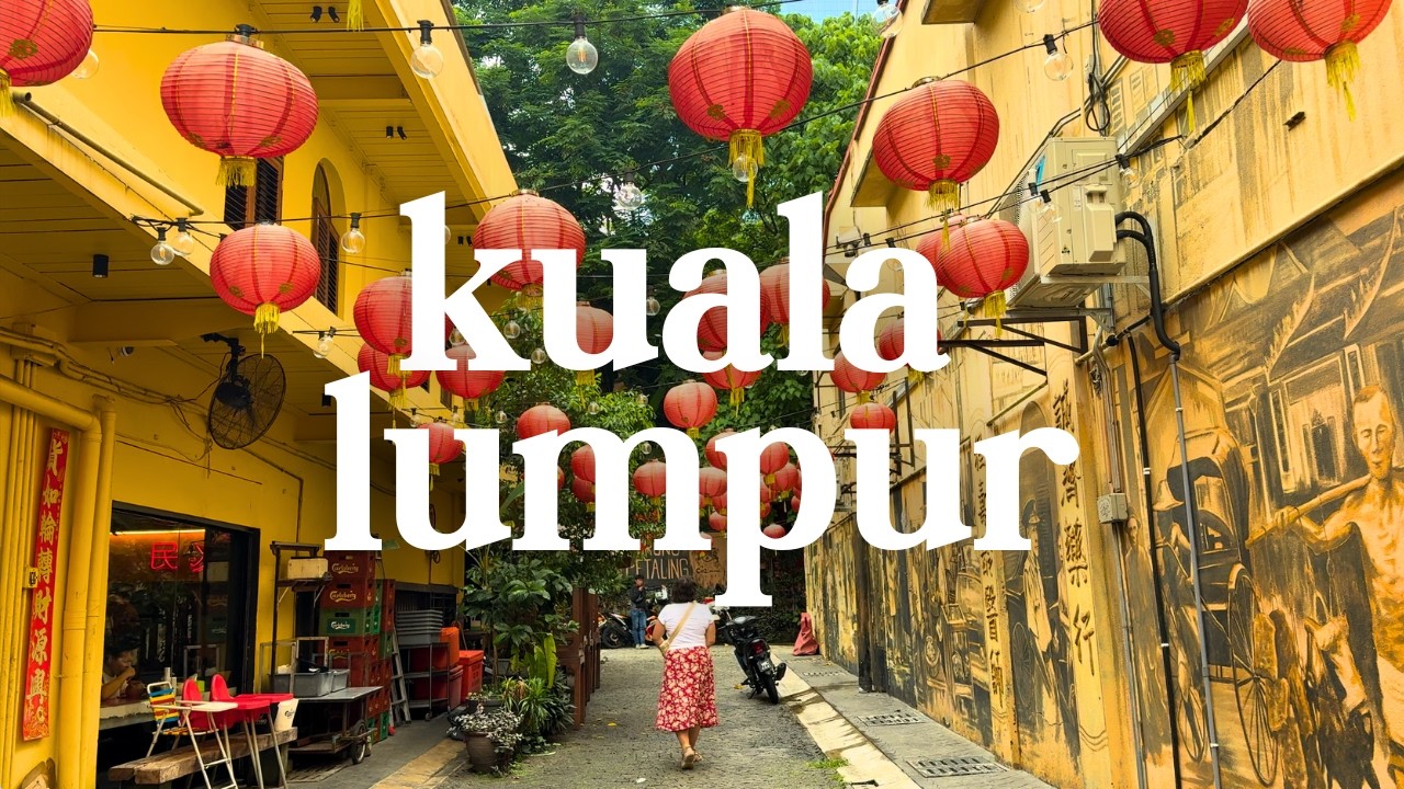 Kuala Lumpur Itinerary 🇲🇾 | chinatown, cool cafés, food tour, batu caves & klcc
