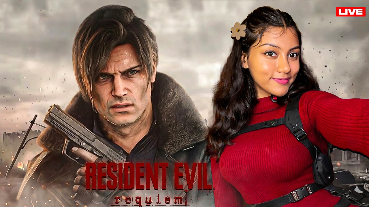 RESIDENT EVIL REQUIEM 🔴D4 |ROAD TO 3k | LIVE🔴|#residentevilrequiem #horrorgaming  #live  #girlgamer