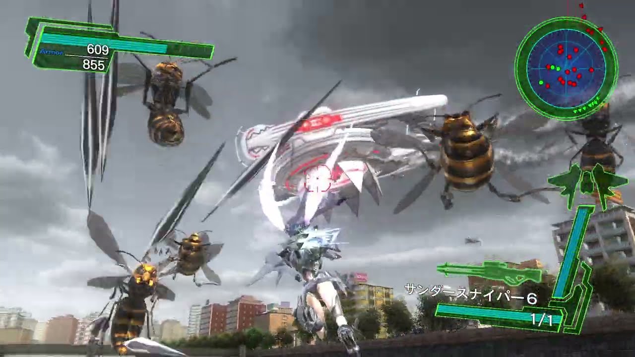地球防衛軍4.1 DLC2-1 ハード縛りでプレイ(ウイングダイバー)