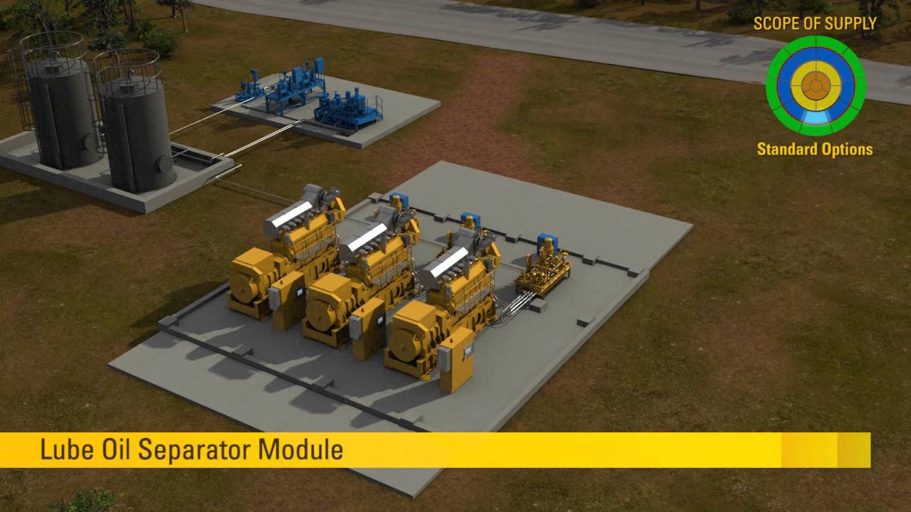 Cat® 6CM25C Generator Set | Land Drilling & Production