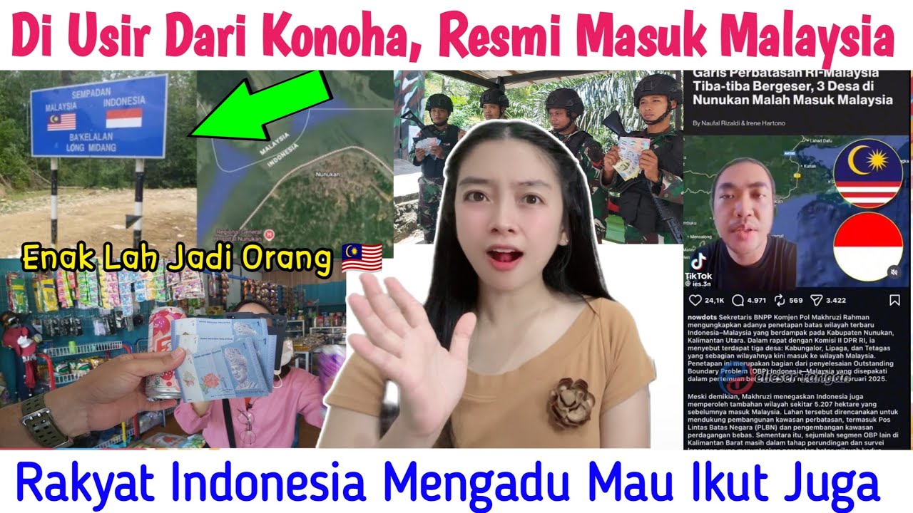 3 KAMPUNG RESMI MASUK MALAYSIA, RAMAI RAKYAT INDONESIA MENGADU IRI MAU IKUT⁉️ 