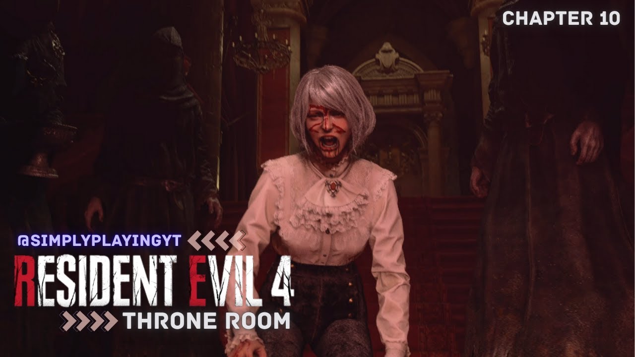 Throne Room - Resident Evil 4 Remake [ Chapter 10 Gameplay ]
