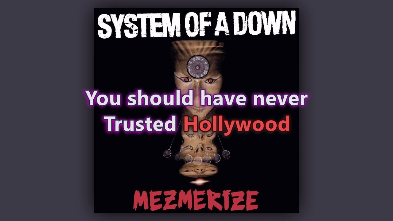 System Of A Down - Lost In Hollywood (Karaoke HD)