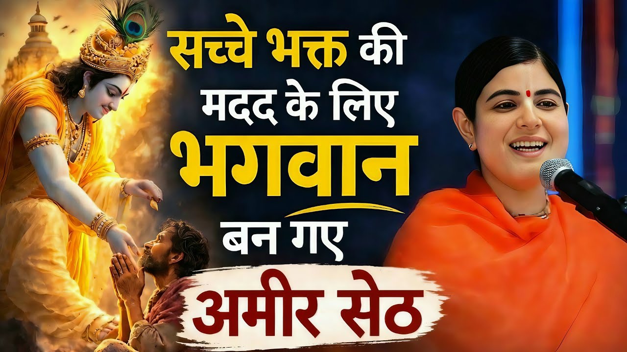 सच्चे भक्त की मदद के लिए भगवान बन गए अमीर सेठ | अद्भुत कहानी!|ft. @Chitralekhaji #motivation #shorts
