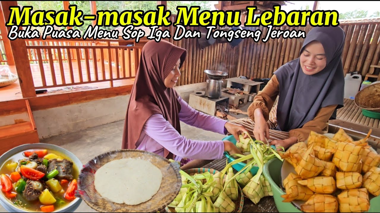 MASAK MENU LEBARAN. Buka Puasa Menu Sop Buntut