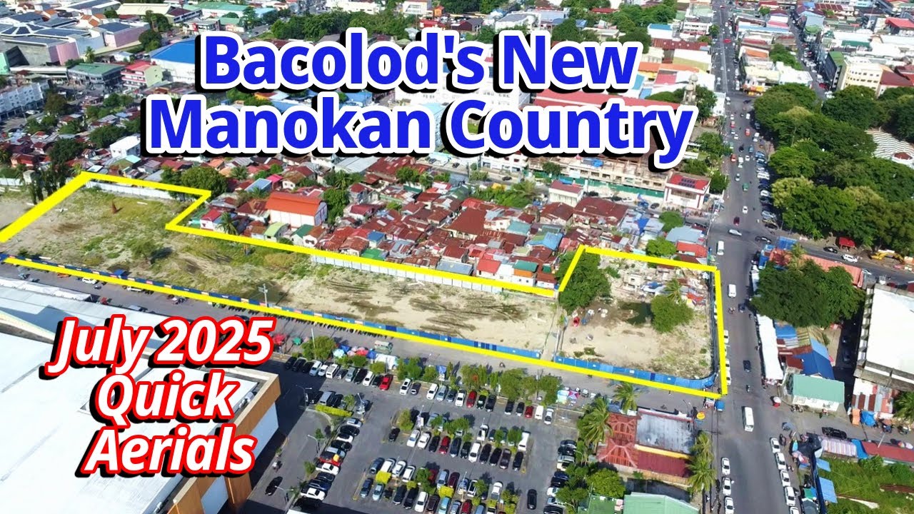 New Bacolod Manokan Country Quick Aerials - July 2025 | Negros Construction Projects Update