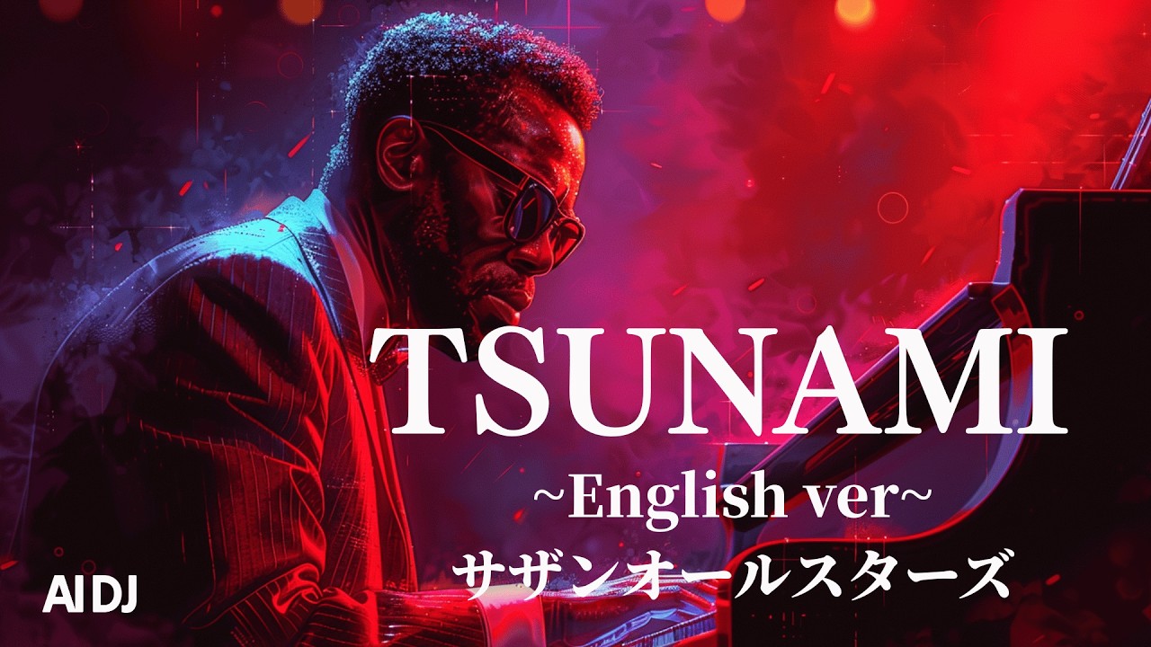 [Jazz Vibes]  TSUNAMI  - サザンオールスターズ  |  AI DJ Cover