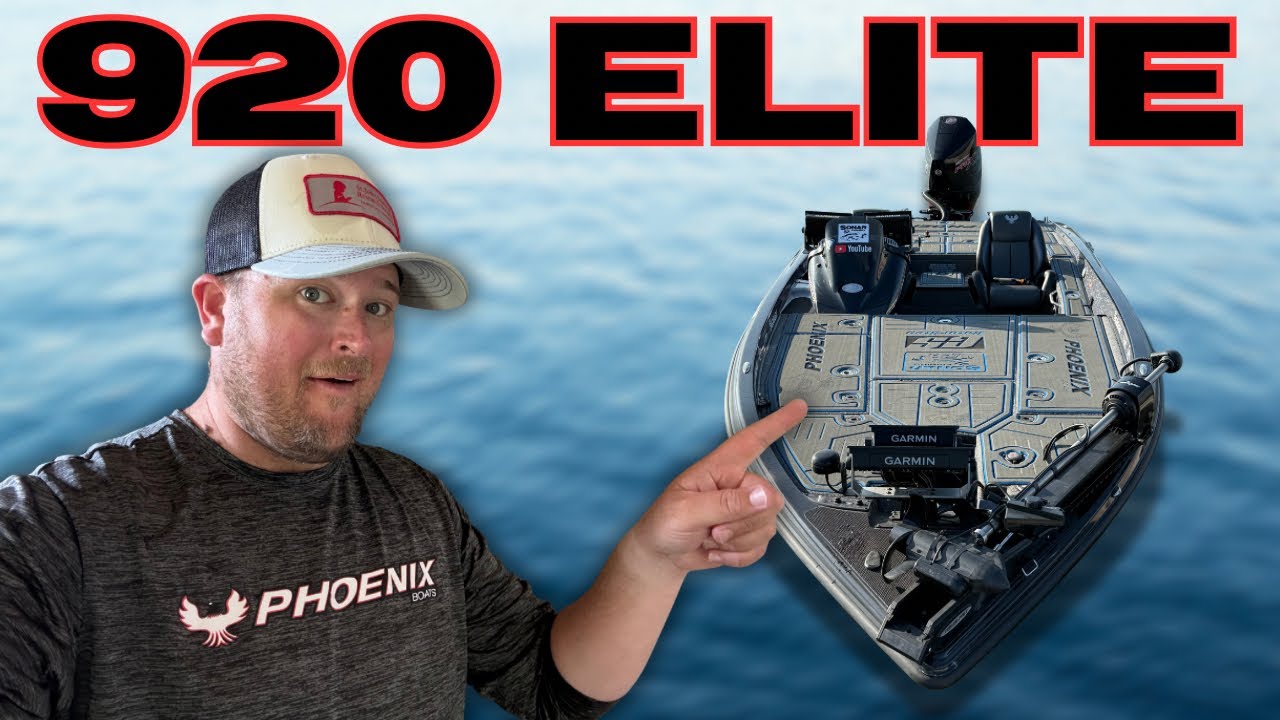 Я ПРОДАЮ свою лодку Phoenix 920 Elite Bass Boat 2025 года выпуска!! (Я дам вам 500 долларов, если...