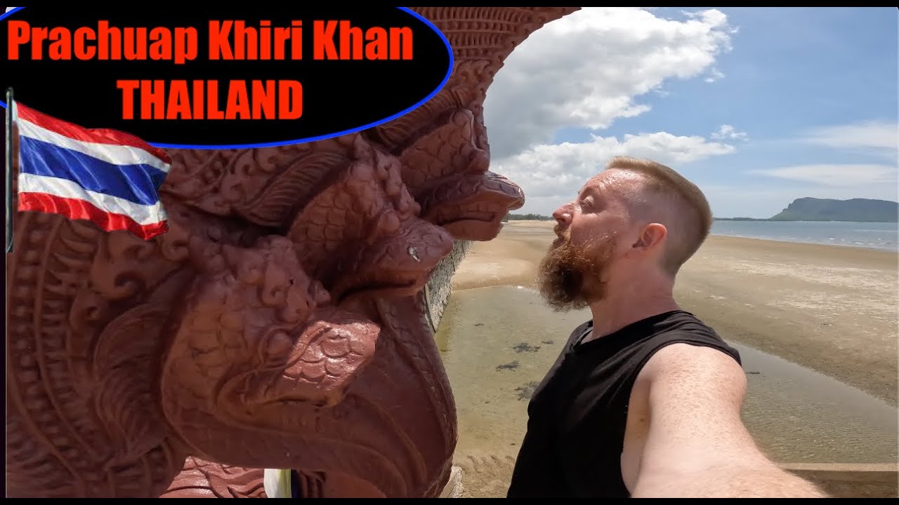 Walking Thailand Streets: Prachuap Khiri Khan City Pillar Shrine