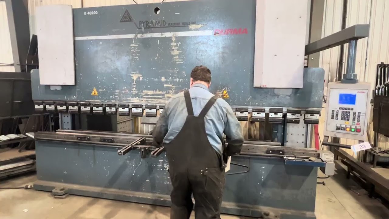 23.  250 Ton Durma Metal Brake 