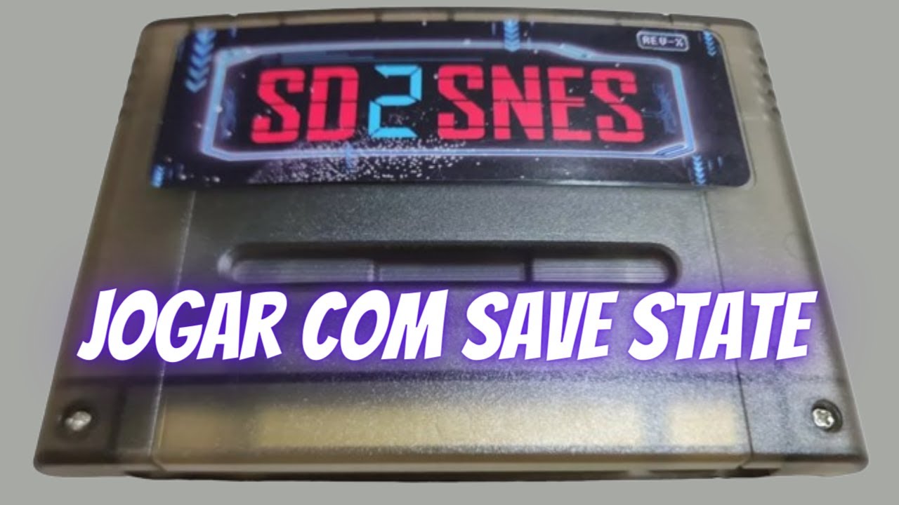 Jogar com SaveState Everdrive SD2SNES