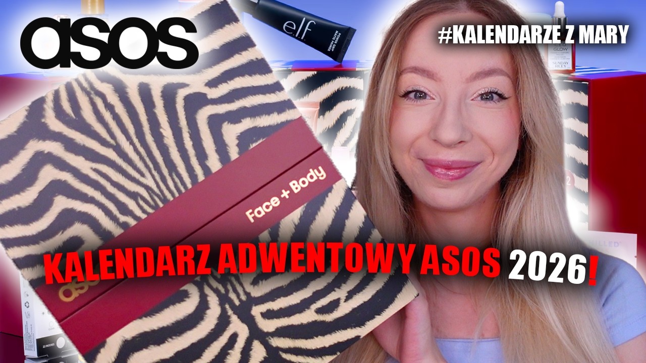 ASOS KALENDARZ ADWENTOWY 2026! | UNBOXING | SWATCHE | CENY | CZY SIĘ OPŁACA?